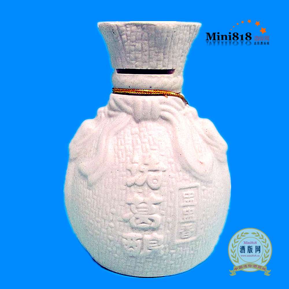 诸葛酿盅盅香 布袋造型陶瓶125ml小酒版 浓香型42%