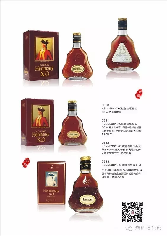 hennessy 轩尼诗干邑白兰地系列酒版:图文档案